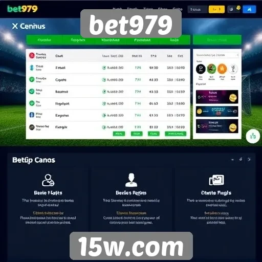 Análise das funcionalidades do site bet979